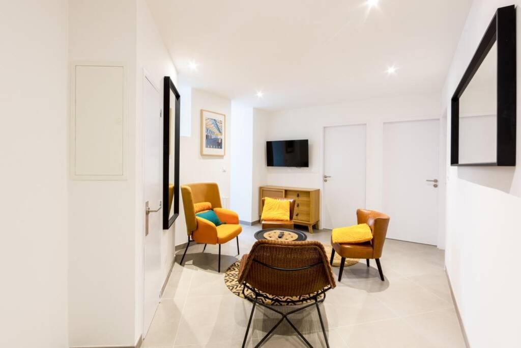 La Chambre Liberte 2, Sdb Privative Et Tv, Cuisine Salon Partages, Confort Et Hypercentre Brest Eksteriør billede