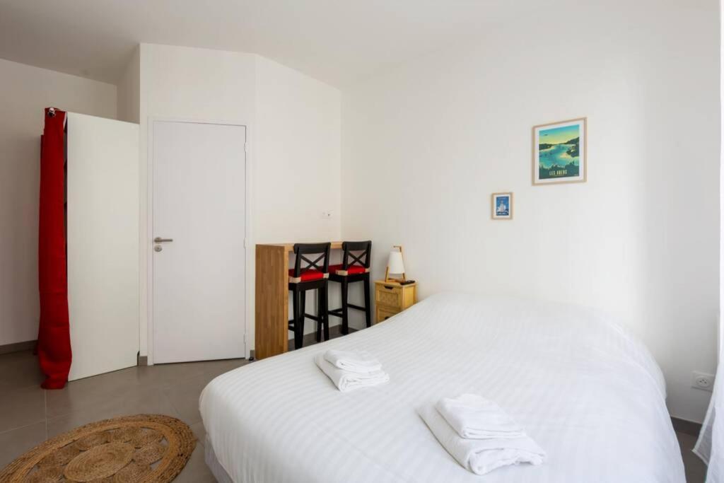 La Chambre Liberte 2, Sdb Privative Et Tv, Cuisine Salon Partages, Confort Et Hypercentre Brest Eksteriør billede